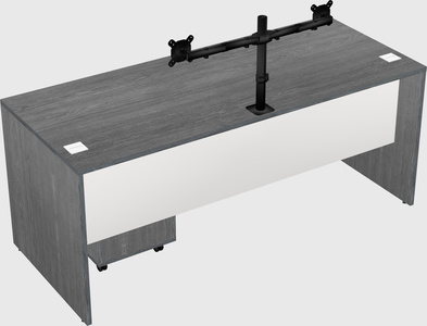 Rectangular desk