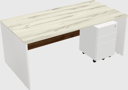Rectangular desk