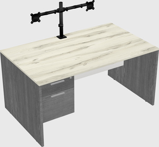 Rectangular desk