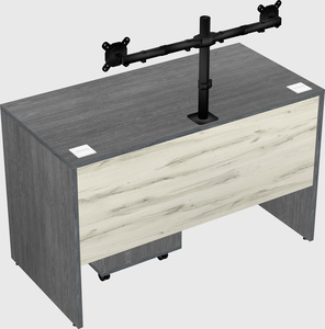 Rectangular desk