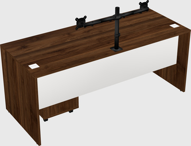 Rectangular desk