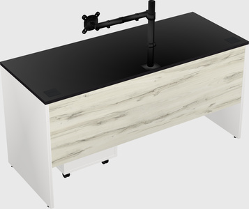 Rectangular desk