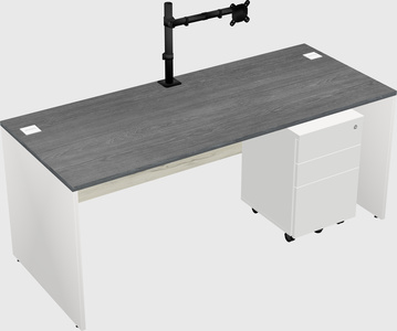Rectangular desk