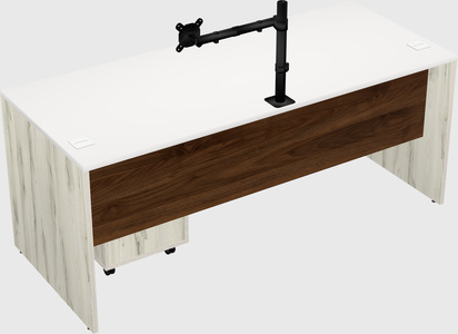 Rectangular desk