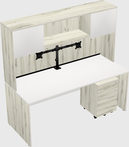 Rectangular desk
