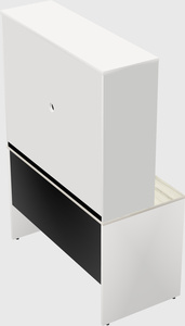 Rectangular desk