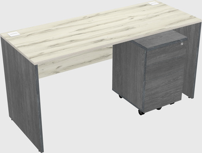 Rectangular desk