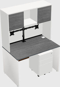 Rectangular desk