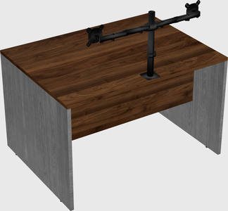 Rectangular desk