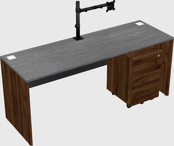 Rectangular desk