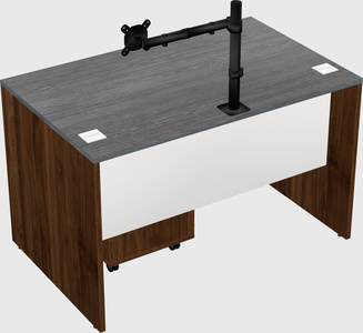 Rectangular desk