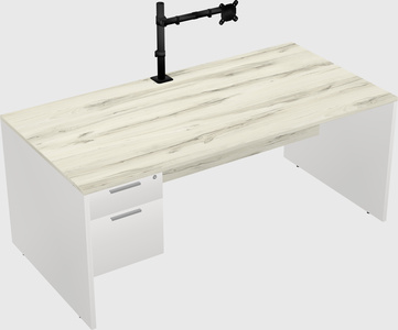 Rectangular desk