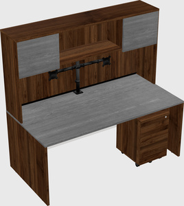Rectangular desk