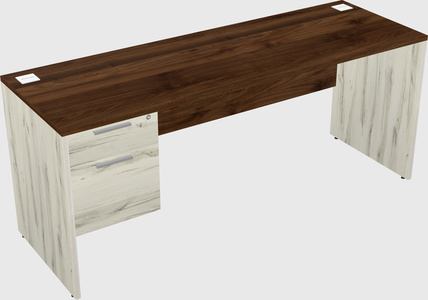 Rectangular desk