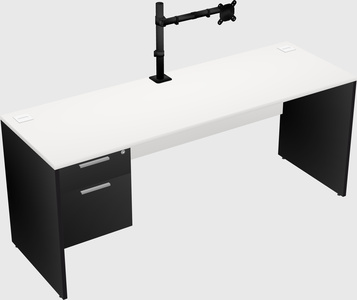 Bureau rectangulaire