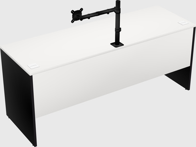 Rectangular desk