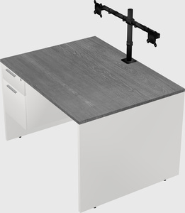 Rectangular desk