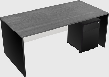 Rectangular desk