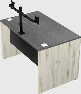 Rectangular desk