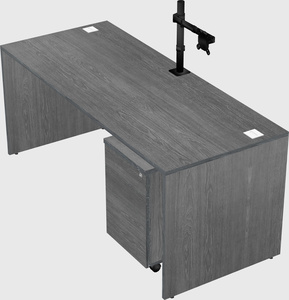 Rectangular desk