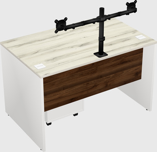 Rectangular desk