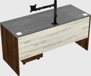 Rectangular desk