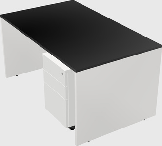 Rectangular desk