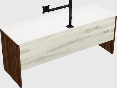 Rectangular desk