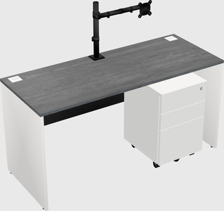 Rectangular desk