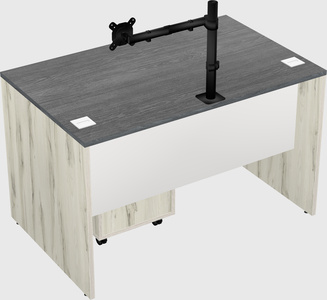 Rectangular desk