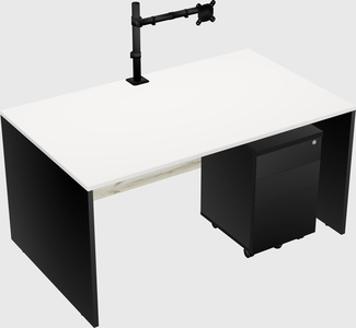 Rectangular desk