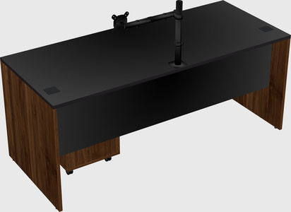 Rectangular desk