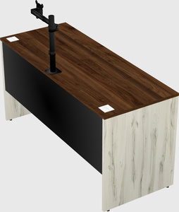 Rectangular desk