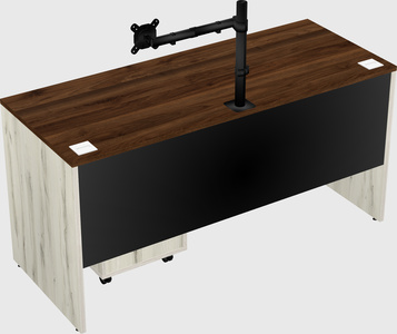 Rectangular desk