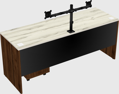 Rectangular desk