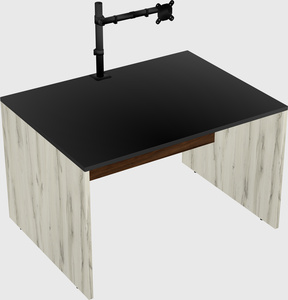 Rectangular desk