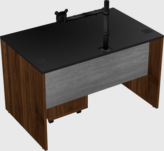 Rectangular desk