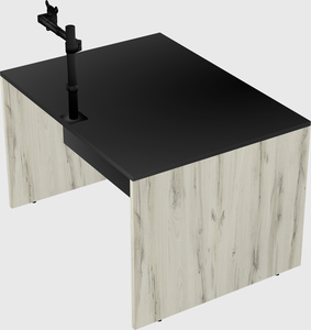 Rectangular desk