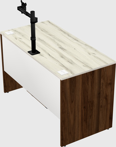 Rectangular desk
