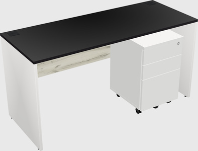 Rectangular desk