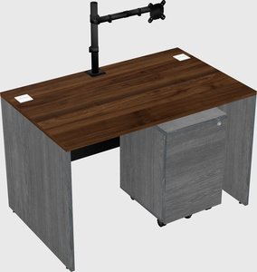 Rectangular desk