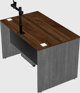 Rectangular desk