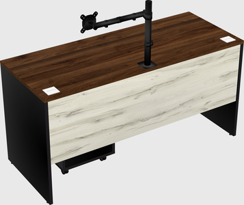 Rectangular desk