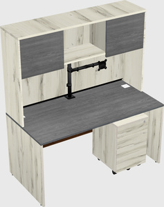 Rectangular desk