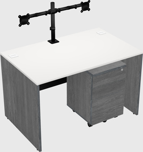Rectangular desk