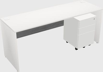 Rectangular desk
