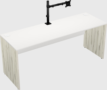 Rectangular desk