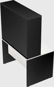Rectangular desk