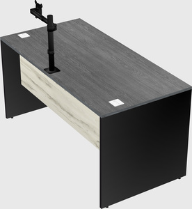 Rectangular desk