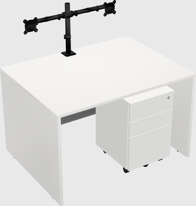 Rectangular desk